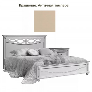 Кровать 2-14 Валенсия Классик П3.0589.1.03 (140) античная темпера