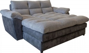 Трехместный диван-кровать Лотта 2 в ткани (03+85М+03)