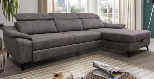 Угловой диван-кровать Оливер в ткани (2мL/R.8мR/L)