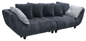 Трехместный диван-кровать Баттерфляй в ткани 797(0)+30281(1) (19 гр.) (3м) (СП)
