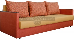 Трехместный диван-кровать Азалия в ткани (19 гр.) (3м) (СП)