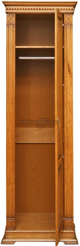 Шкаф для одежды Верди Люкс П433.15 дуб. Фото �2