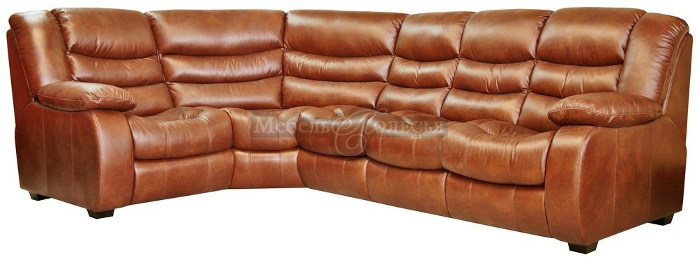 Угловой кожаный диван Манчестер 1 (3L/R.90.1R/L). Фото �8