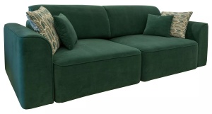 Двухместный диван-кровать Марк в ткани 1018+31595 (18 гр.) (1мL.1мR) (СП)