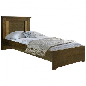 Кровать 1-09 Тунис П6.343.1.08 (90) венге с золочением