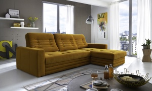 Угловой диван-кровать Тибет в ткани (2mL/R8mR/L)
