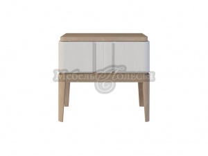 Тумба прикроватная ICONS РВ 401, белый дуб