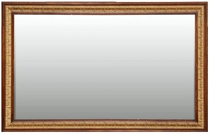 Зеркало Милана 18 П4.265.0.18(265.18) мореный дуб с золочением