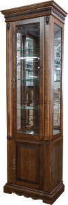 Шкаф комбинированный Милана 1С П4.265.2.09(396.09) мореный дуб