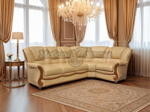 Угловой кожаный диван Изабель 2 (3L/R.90.1R/L)