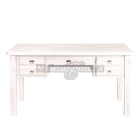 Стол письменный Викинг белый воск