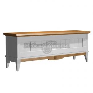 Тумба сундук Пенни белый воск + антик 24