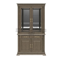 Шкаф комбинированный 2д Верди Классик П1.0487.0.19 (П487.19з) табак