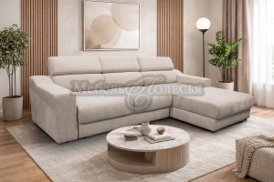 Угловой диван-кровать Милонга в ткани (2ML/R.8MR/L)