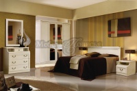 Спальня Нинель #2 белая эмаль
