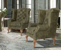 Кресло Корлеоне в ткани (12)