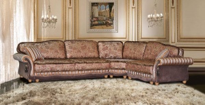 Угловой диван-кровать Латина Royal в ткани (3мL/R901R/L)