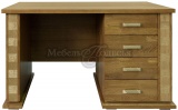 Стол письменный Тунис П6.343.2.25 медовый с золочением