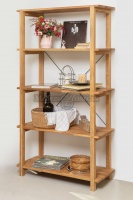 Стеллаж Каролин 1 бейц-масло