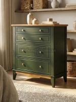 Комод 022 Пенни грин 6020 + антик 24 (NN новые направляющие)