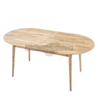 Стол обеденный Сканди 2Р отбеленный дуб