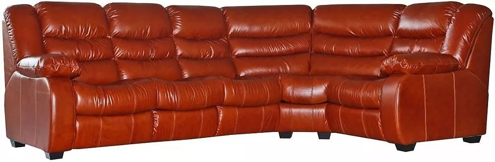 Угловой кожаный диван Манчестер 1 (3L/R.90.1R/L). Фото �12