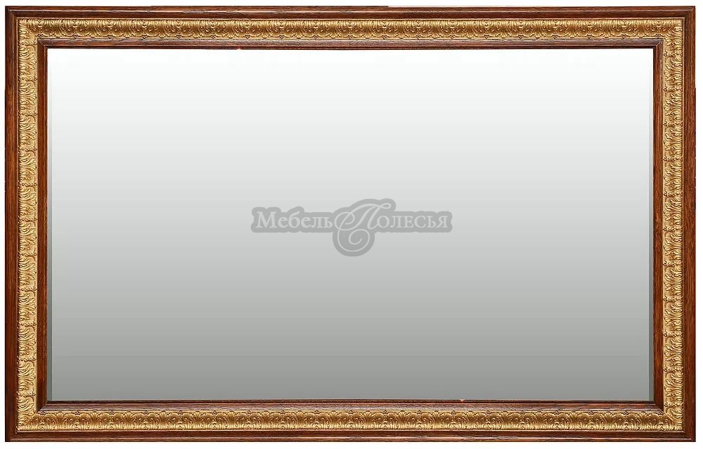 Зеркало Милана 18 П4.265.0.18(265.18) мореный дуб с золочением