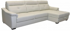 Угловой диван-кровать Барселона 2 в коже (3мL/R8мR/L)