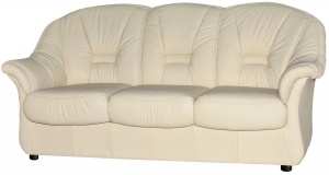 Трехместный диван-кровать Омега в натуральной коже №10501 (СП)