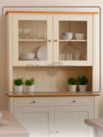 Надстройка буфета 20 Пенни белый воск + антик 24