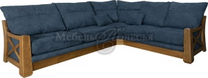 Угловой диван-кровать Магнат люкс в ткани (3МR/L902L/R)