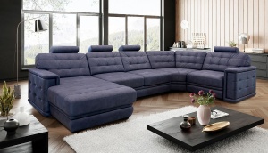 Угловой диван-кровать Ричмонд в ткани (1L/R90.30М8МL/R)