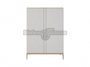 Шкаф для одежды ICONS 2 двери РВ 102, белый дуб