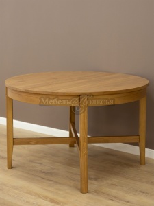 Стол обеденный круглый Гранада 119х119(151)х74 антик 24