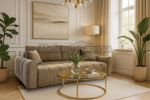 Трехместный диван-кровать Элви в ткани (3м)