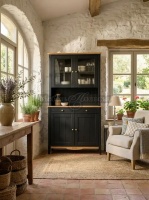 Буфет NN Пенни блэк + антик 24 (новые направляющие)