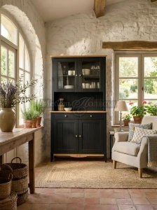 Буфет NN Пенни блэк + антик 24 (новые направляющие)