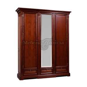 Шкаф трехдверный Престиж ГМ 5923 мокко