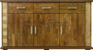 Тумба Тунис П6.343.0.09 черешня с золочением