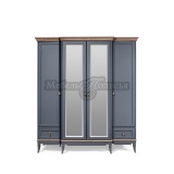 Шкаф комбинированный Тельма ГМ 6554-10, капри+натуральный дуб (СП)