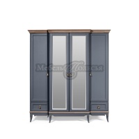 Шкаф комбинированный Тельма ГМ 6554-10, капри+натуральный дуб (СП)