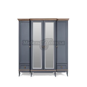 Шкаф комбинированный Тельма ГМ 6554-10, капри+натуральный дуб (СП)