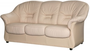 Трехместный комбинированный диван Омега