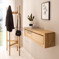 Полка для одежды Титус дуб натуральный