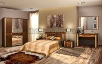 Спальня Тунис #2 венге с золочением