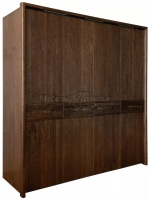 Шкаф для одежды 4д Хедмарк БМ2.761.1.27 (2210) венге