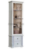 Шкаф Тунис П6.343.0.21-01 слоновая кость с серебром