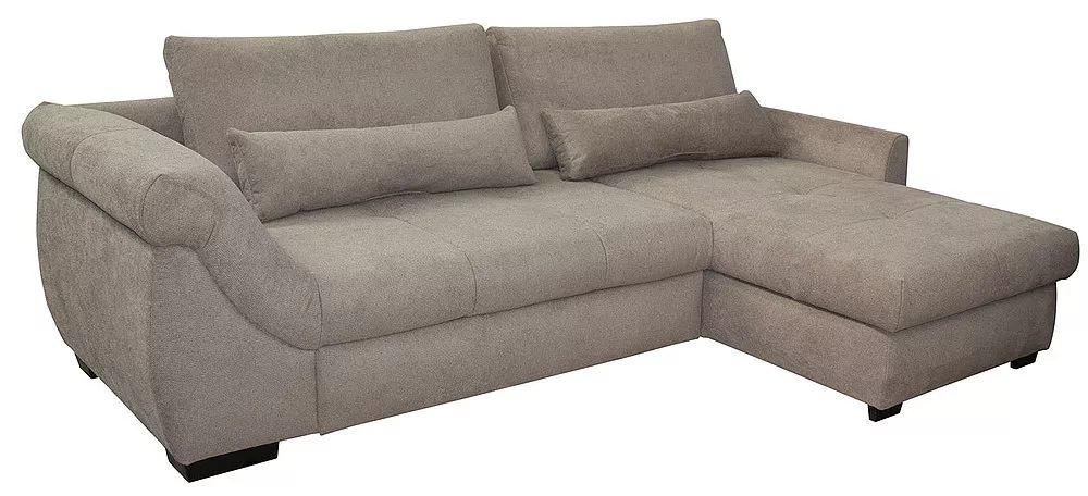 Угловой диван-кровать Корса в ткани (2мL/R6мR/L) купить в Москве отпроизводителя Пинскдрев - Белорусская мебель от Мебель Полесья.