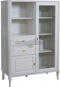 Шкаф комбинированный Нокс П4.988.2.02 белый матовый