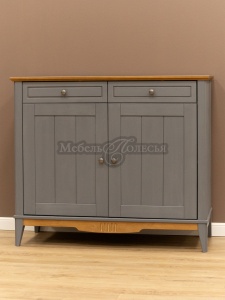 Комод буфета Пенни серый 7046 + антик 24